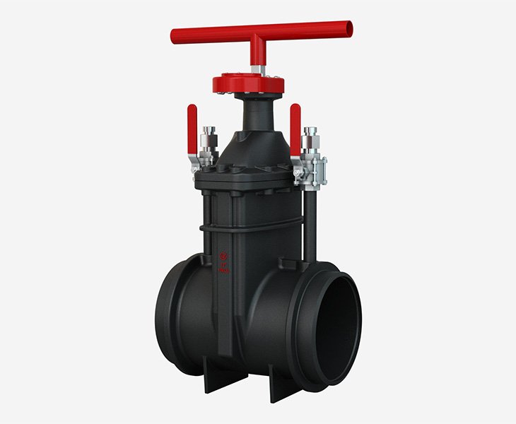 Elastic soft seal of soft sealed gate valve