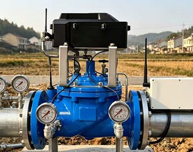 Industrial valves for water treatment plants